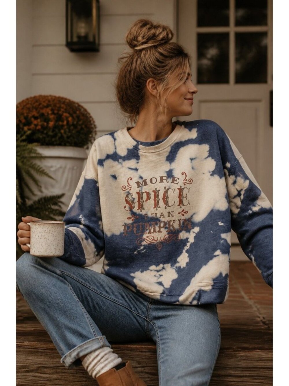 More Spice Than Pumpkin Crewneck Sweatshirt Autumn Grunge, Indie Alt Cottagegoth - Picture 4 of 8